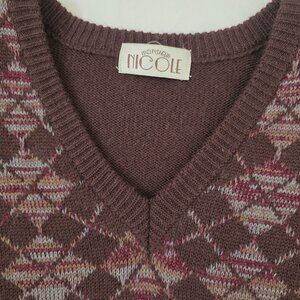 Vintage Monsieur Nicole Men's Sweater